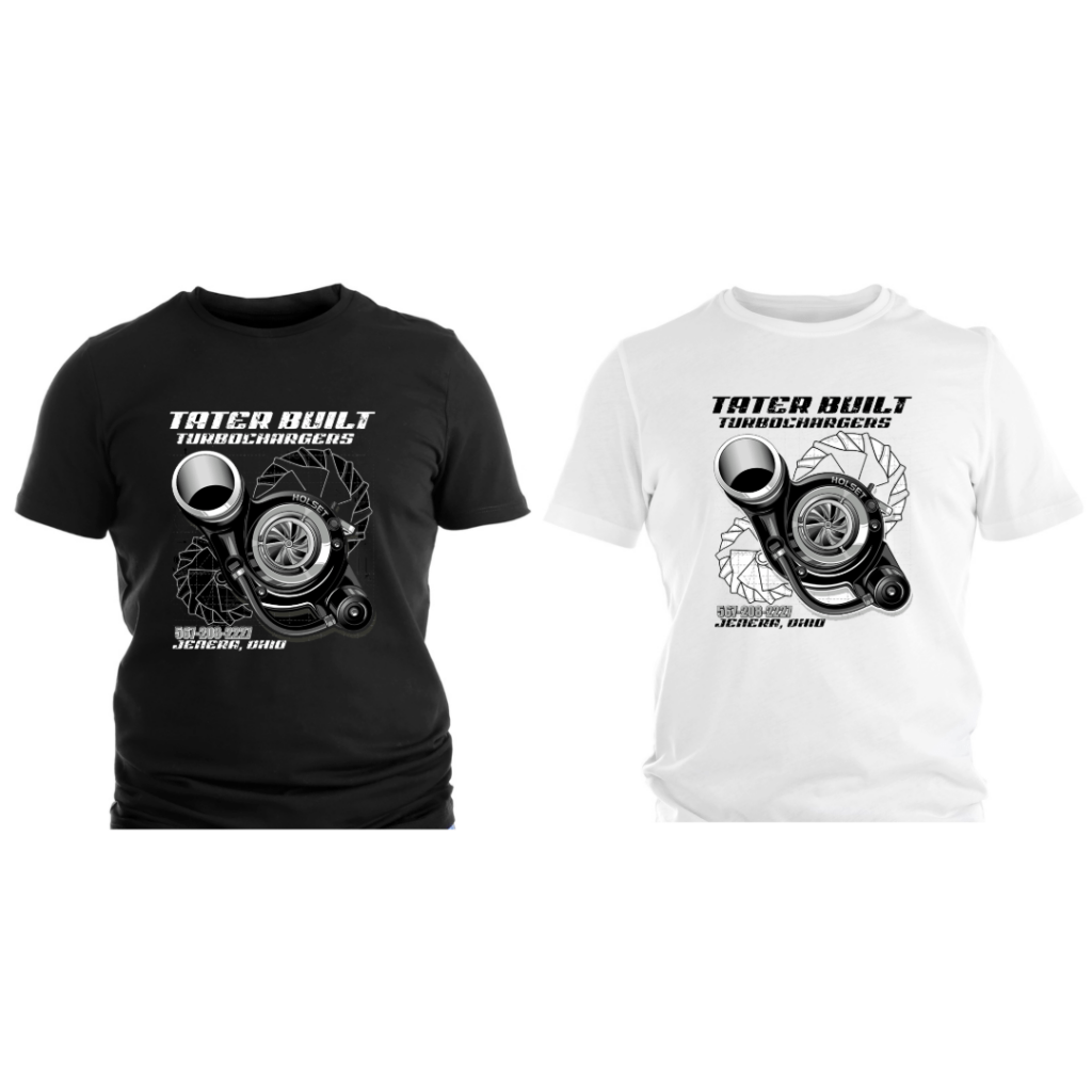 Branded Original Style T Shirt Tater Built Turbochargers branded-original-style-t-shirt-tater-built-turbochargers