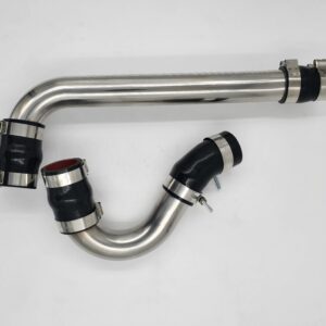 03-09 Cummins Upper & Lower Stainless Steel Radiator Hoses with HD Boots & Clamps