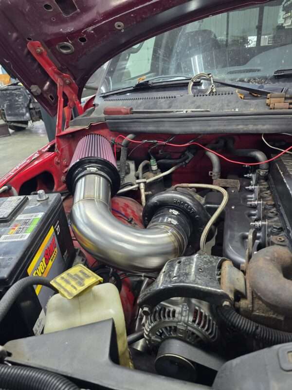 94-02 Cummins 4" Stainless Steel Cold Air Intake System