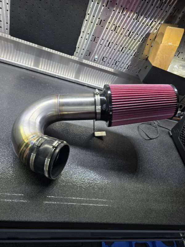 94-02 Cummins 4" Stainless Steel Cold Air Intake System - Image 4