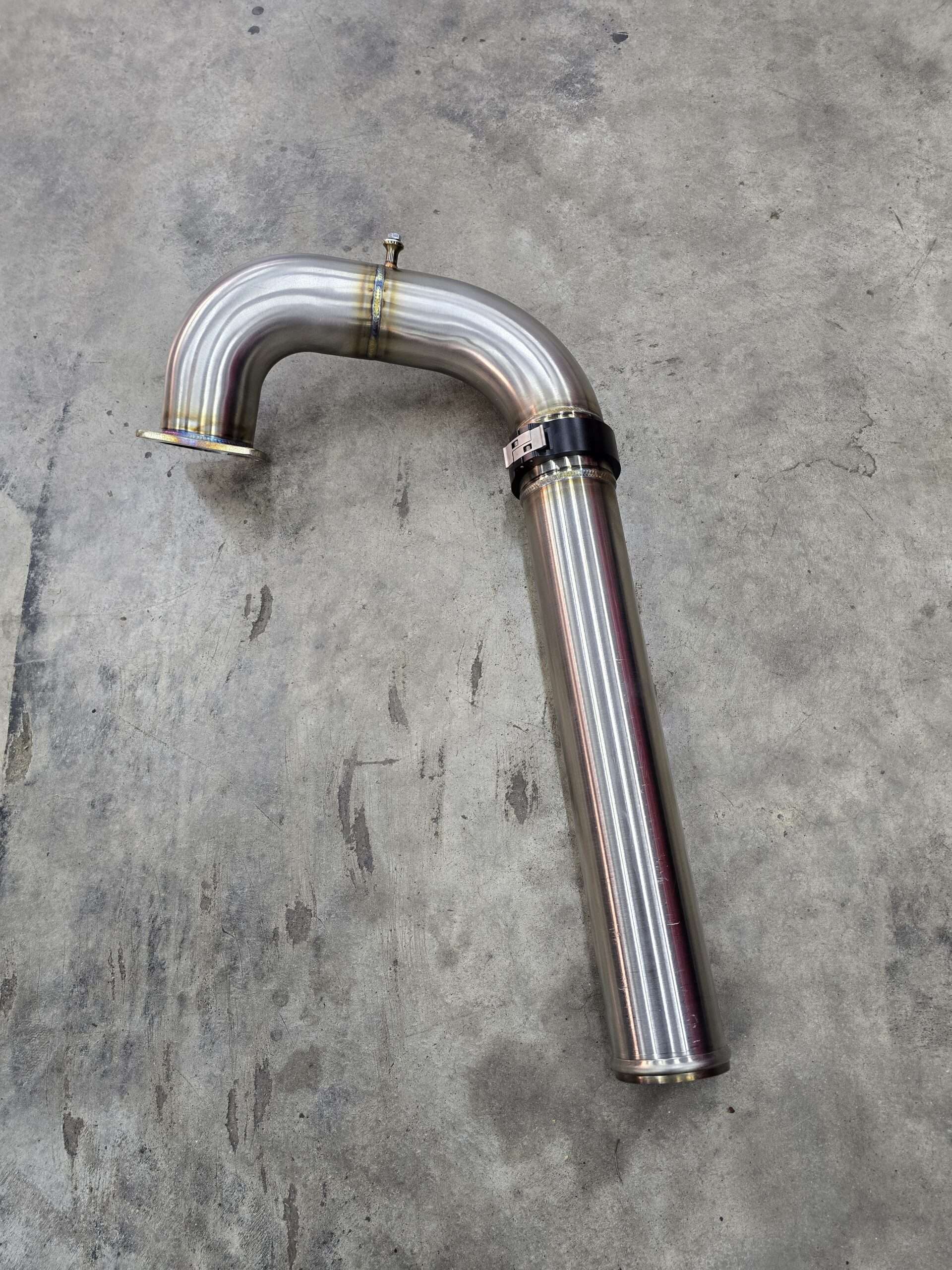 98.5-02 24V Cummins 3" Intake Horn & Charge pipe - Image 3