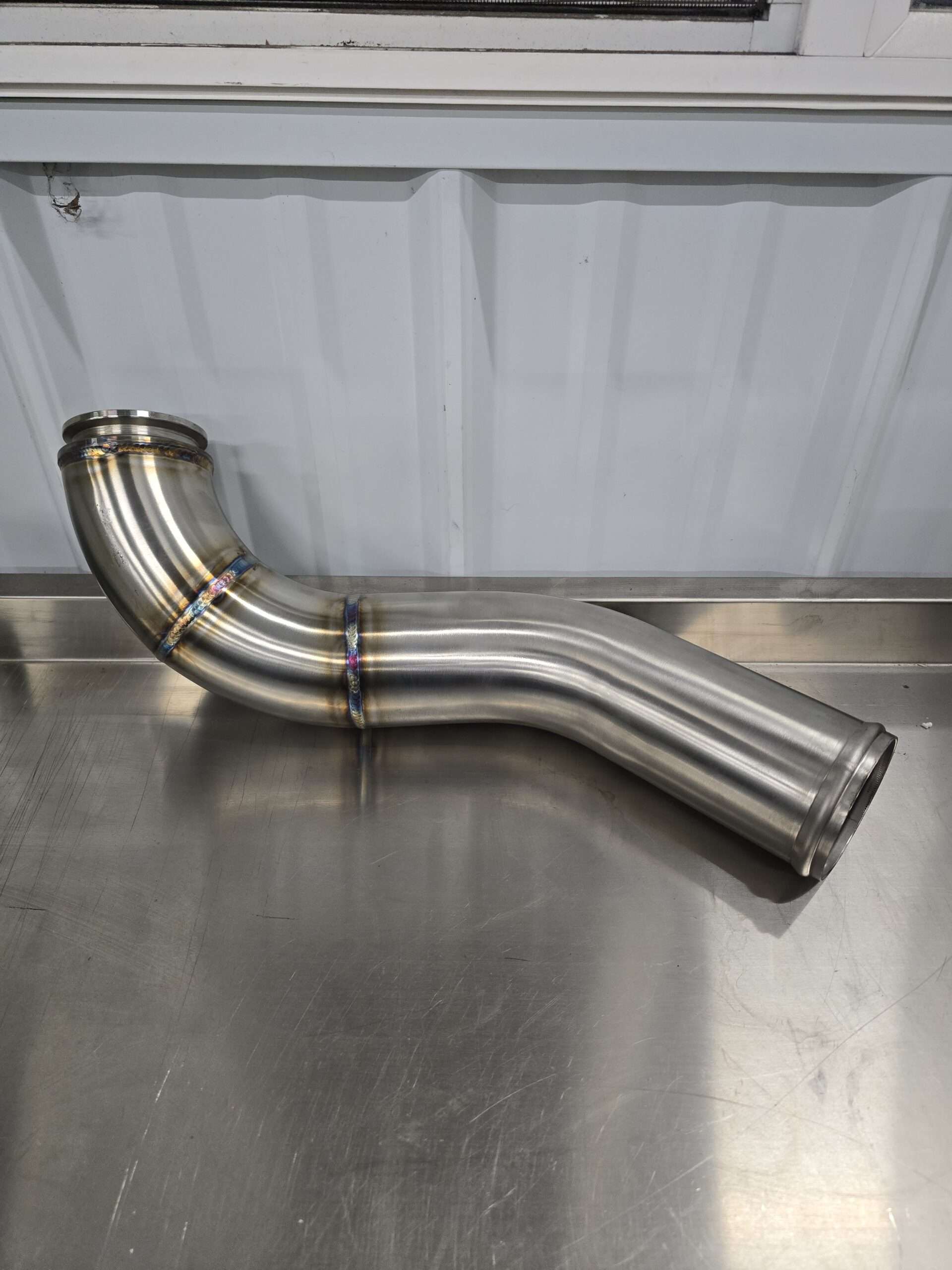 94-02 2nd Gen Cummins Stainless Steel Factory Replacement Hot Side Charge Pipe (High mount & Low mount ) - Image 4