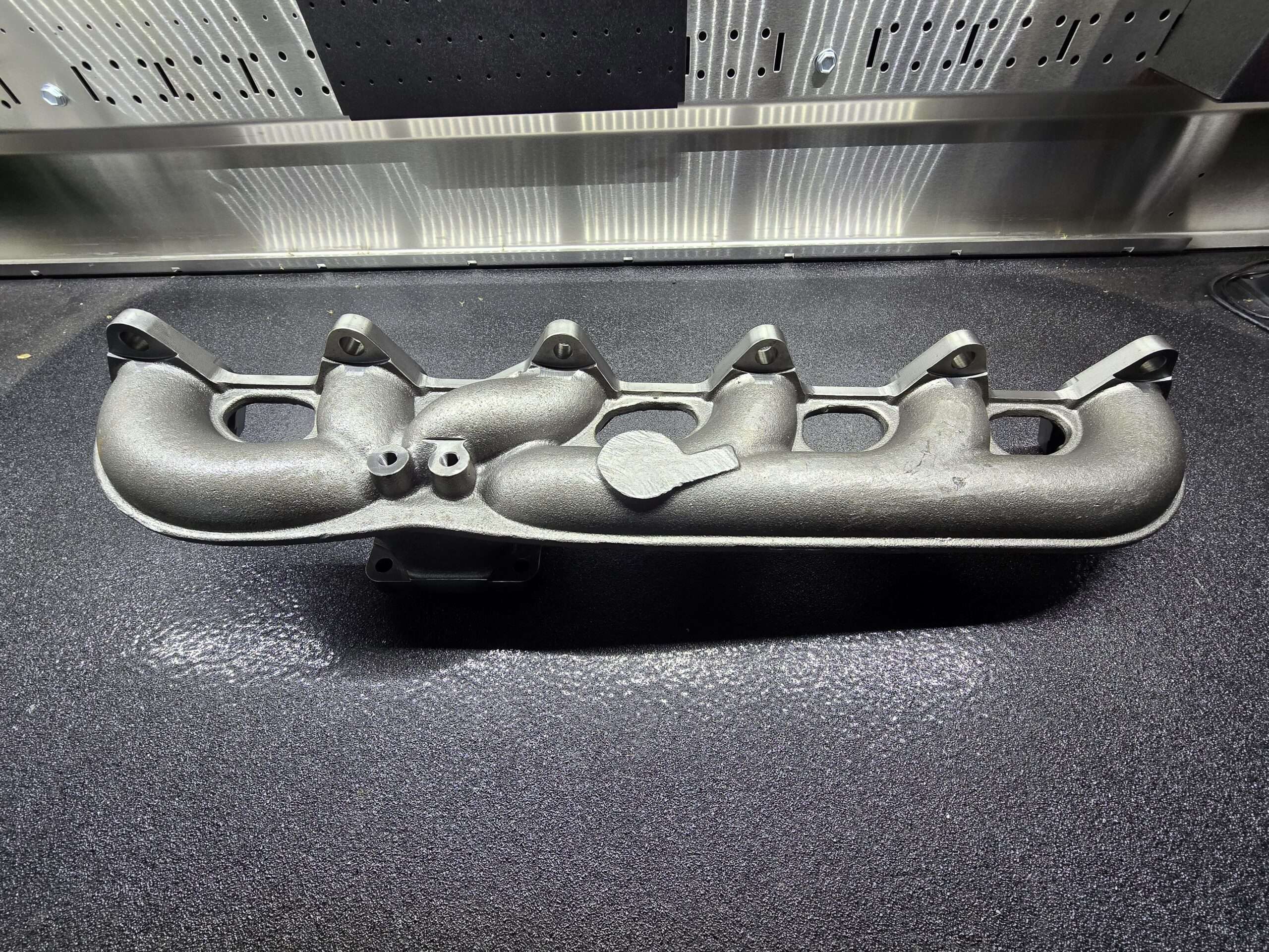 03-07 T3 3rd Gen 5.9 Cummins Upgraded Log Manifold. Cast Steel & Stainless Steel - Image 2