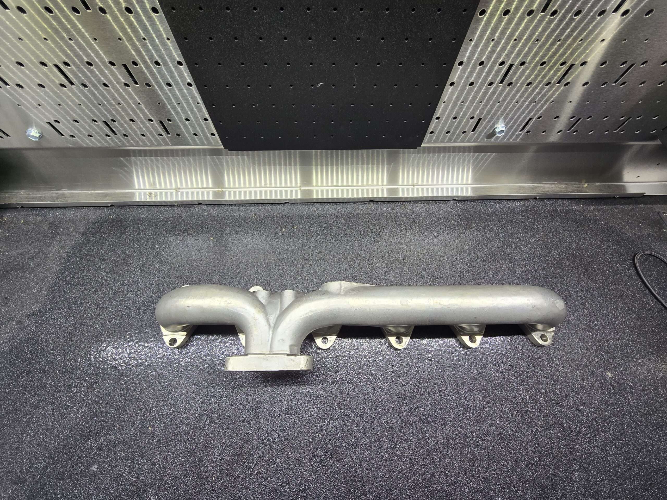 03-07 T3 3rd Gen 5.9 Cummins Upgraded Log Manifold. Cast Steel & Stainless Steel - Image 4