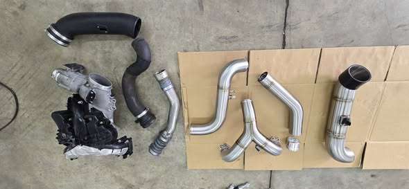 2011-2026 6.7 Powerstroke Stainless Steel Piping Kit - Image 3